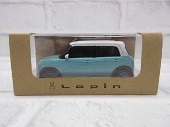 スズキラパン　Lapanノベルティプルバックカー　ピンク SUV風 ミニカー Amazon | 》1/64 PLUS スズキ ラパン【全6種フルコンプセット